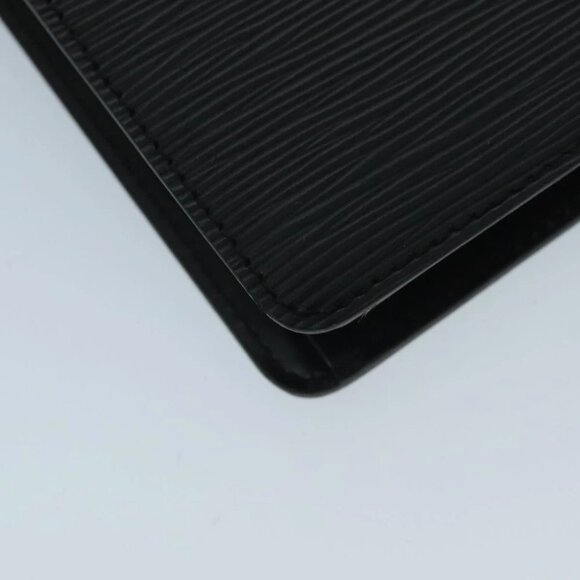 LOUIS VUITTON Epi Pochette Homme Clutch Bag Black Noir - Picture 8 of 15